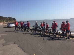 Cycling to Sully