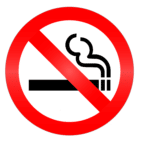 A picture of a no smoking sign