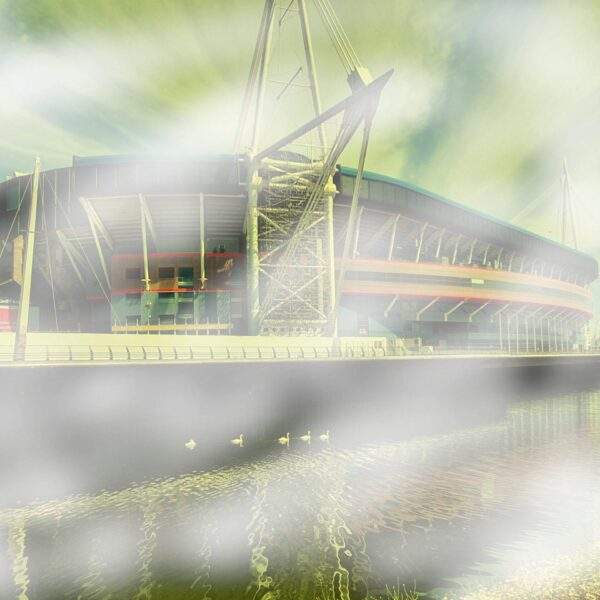 Image of Principality stadium with cataracts