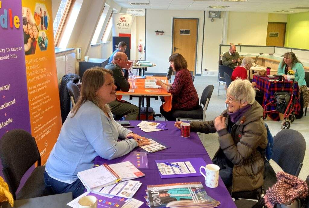 Members at our Financial Wellbeing roadshow