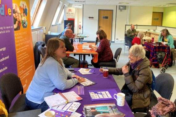 Members at our Financial Wellbeing roadshow