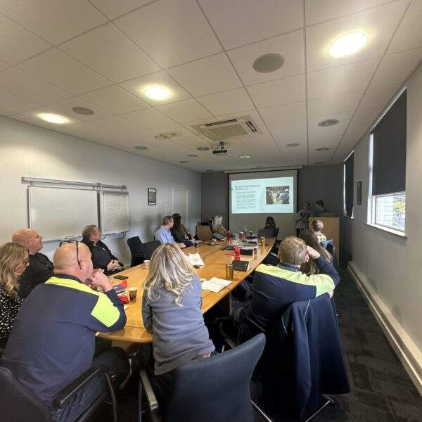 Training staff at Dow Chemicals