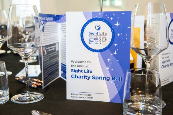 A close up of the information booklet on the table