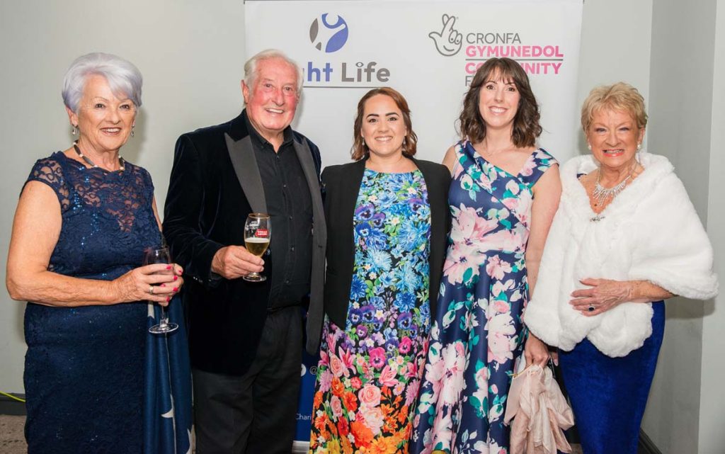Picture of Guests at Last Years Ball. Including our President Sir Gareth Edwards and singer Beverley Humphreys.